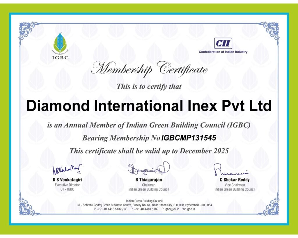 IGBC Diamond International Inex Pvt Ltd